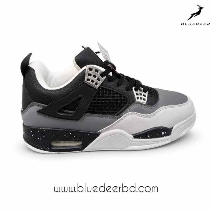 Air%20Jordan%204%20Retro%20Style%20Men's%20Sneakers%20-%20Black%20&%20Grey%20Premium%20High-Top%20Sports%20-%20Image%203