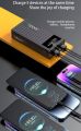 Upmax Container Series PD+QC (27W+ 22.5W) Fast Charging 30000mAh With LED Display Power Bank - Black. 