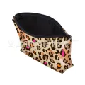 Collection Amazon HD Hot Selling Leopard Digital Print Cosmetic Bag European and American Ladies Storage Washing Clutch Bag. 