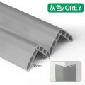 PVC kindergarten hollow strip for school wall corners, anti-collision right angle soft corner protection. 
