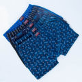 Stalls 5 yuan pattern print men's underwear men's boxer shorts non-cotton breathable pants men's disposable. 
