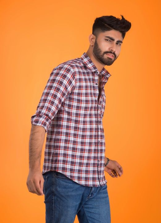 Stylish%20Cotton%20Full%20Sleeve%20Cheek%20Shirt%20For%20Men%20-%20Image%203