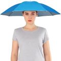 Massmall Summer Umbrella Hat 27" UV Protection Umbrella Hats For Women Kids Hands Free Umbrella.