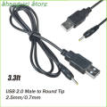 USB to DC Charging Cable Cord For Samsung Wireless Headset Holder AATH200HBE. 