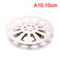 1pc Stainless steel floor drain cover overflow Round Anti-clogging shower Drain. 