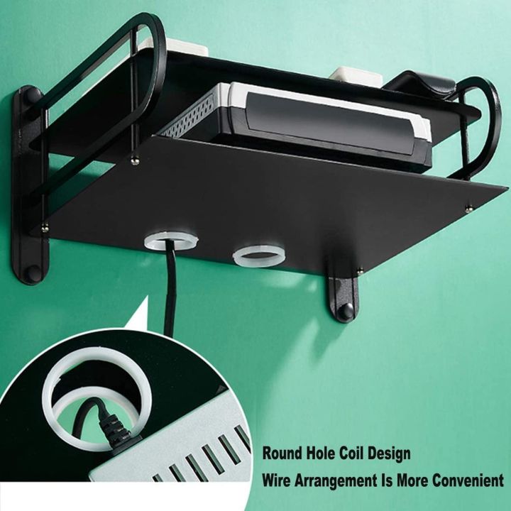 Floating%20Wall%20Shelf%20for%20Tv%20Components,%20Space%20Aluminum%20Router%20Wall%20Mount%20Shelf%20Bracket,%20Tv%20Accessories%20Shelves%20for%20Cable%20Boxes,DVD%20Player,%20Game%20Console,%20Smart%20Speaker,%20Mini%20Projector%20-%20Image%203