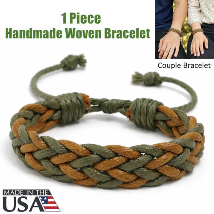 American%20Handmade%20Woven%20Adjustable%20Bracelet%20Cotton%20Rope%20Friendship%20Band%20Jewelry,%20Handicraft%20Item%20%7C%20Birthday%20Wedding%20Engagement%20Bridal%20Party%20Souvenir%20Awesome%20Gift%20for%20Men%20%E2%80%93%20Green%20Light%20Brown%20Color%20(1%20Piece%20&%202%20Pieces%20Combo%20Available)%20-%20Image%202