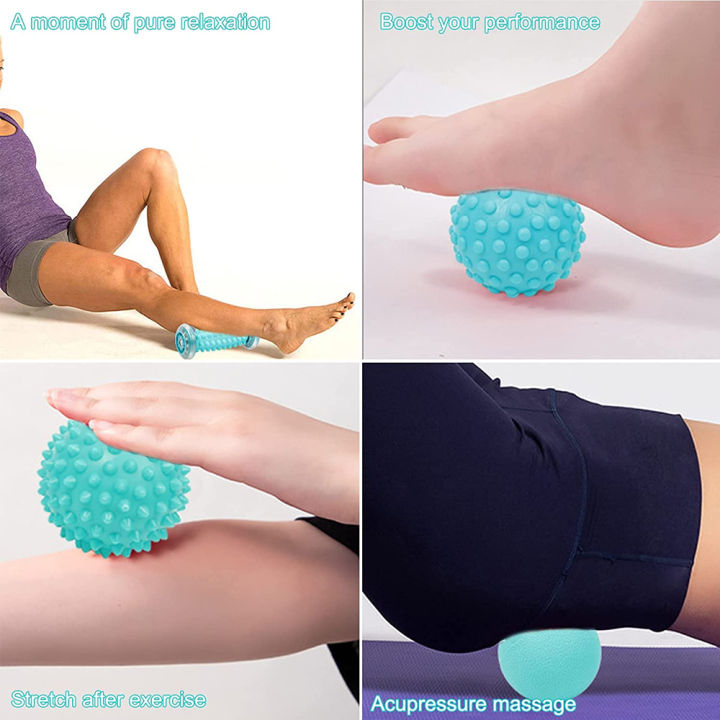 Massage%20Ball,Foot%20Pain%20Therapy%20Kit,Plantar%20Fasciitis,Heel%20Spur,Sore%20Muscles,Trigger%20Point%20-%20Back,Arm,Neck,Leg%20Circulation%20Roller%20-%20Image%204