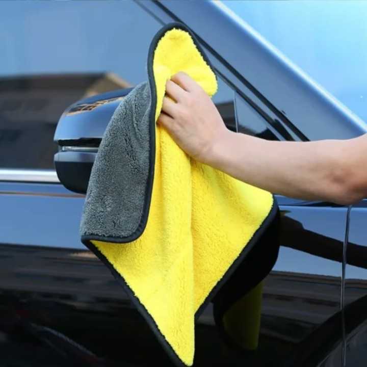 30x30 cm Car Double Layer Microfiber Towel - bike