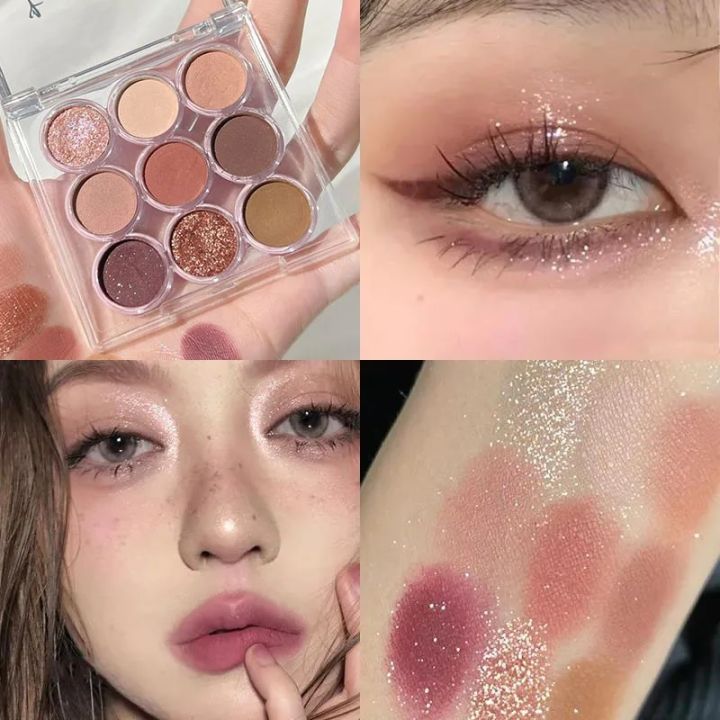 9%20Color%20Green%20Eyeshadow%20Palette%20Festival%20Makeup%20Pearly%20Matte%20Glitter%20Eye%20Shadow%20Highlights%20Earth%20Color%20Matellic%20Nude%20Eye%20Pigment%20Abandon%20Abandon%20-%20Image%203
