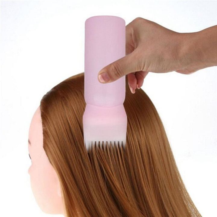 （NEW）Dyeing Shampoo Bottle Oil Comb 120ML Hair Tools Hair Dye Applicator Brush Bottles Styling Tool Hair Coloring