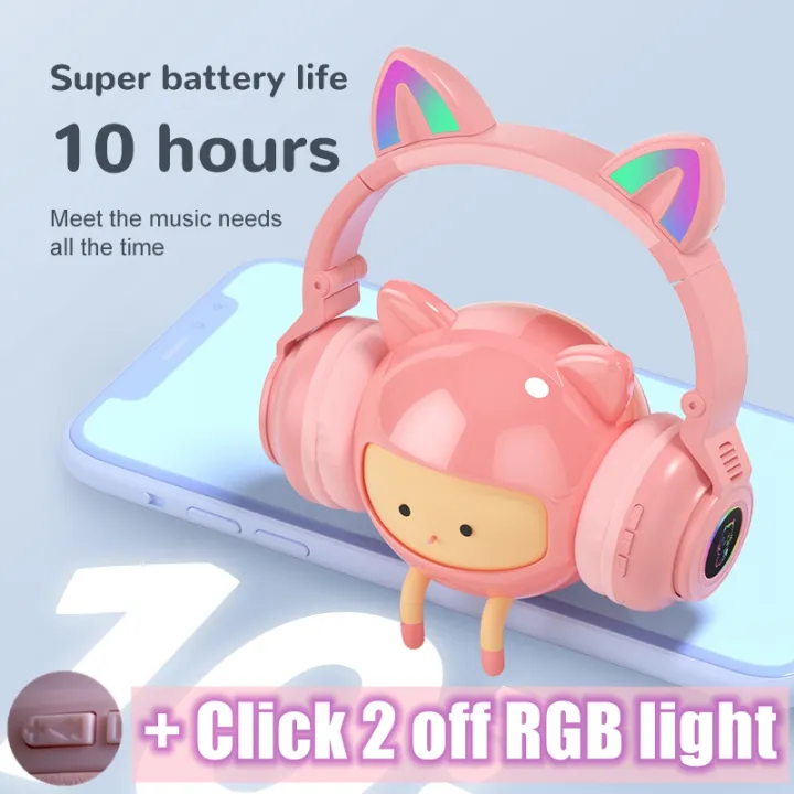 RGB%20Unicorn%20Kids%20Wireless%20Headphones%20With%20Mic,Control%20RGB%20Light%20Girls%20Music%20Stereo%20Earphone%20Mobile%20Phone%20Children's%20Headset%20Gift%20-%20Image%202