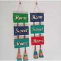 HOME SWEET HOME wall hanging for wall decor room decoration items wall plaque. 