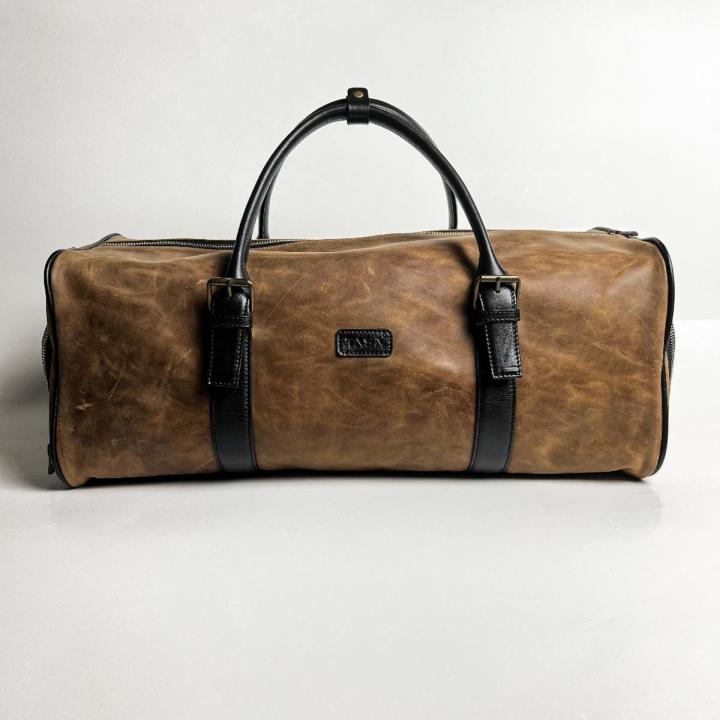 TASA Travel Bag Series 2,Full Grain Oil Pull Up Cow Leather | Daraz.com.bd