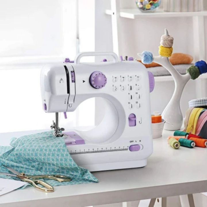 CGSM-505%20Mini%20Sewing%20Machine%2012%20Stitch%20Multifunctional%20Portable%20Sewing%20Machine%20with%20Foot%20Pedal%20LED%20Light%20Dual%20Power%20Adapter%20&%20Battery%20for%20Home%20Tailoring%20DIY%20Craft%20-%20Image%205
