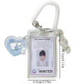 3 Inch K-pop Idol Photo Protector Credit ID Bank Card Photo Display Holder Transparent Acrylic K-pop Photocard Holder.