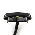3 LED Motorcycle Tail License Plate Brake Number Plate Light. 