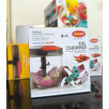 Anjani Large Handy Quick Vegetable Chopper with 6 Blades Vegetable Cutter- 1000 ML - 1 Pcs. 