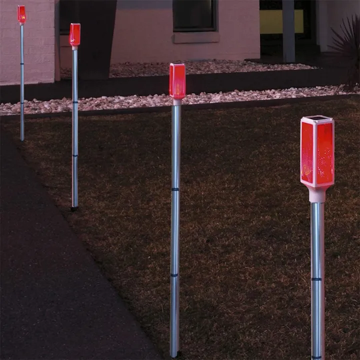 GC%205Pcs%20Solar%20Powered%20Driveway%20Lights%20Driveway%20Markers%20Landscape%20Driveway%20Reflectors%20For%20Snow%20Road%20Outdoor%20Yard%20-%20Image%204
