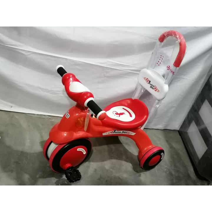 Captain Bike Trolley Tricycle With Light Volume Button Music