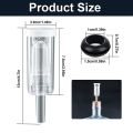(New)JDXHLAU Airlock for Fermenting,Fermentation Airlock with ilicone Grommet, for Preervation,Brewing,, , auerkraut.