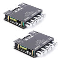 【COOL】 12V 24V Subwoofer Digital Power Amplifier Board ZK MT21 100W 2.1 Channel AUX Audio Stereo -compatible 5.0 Bass Amp.