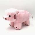 Minecraft Wolf Stuffed Plush Toys Doll Iron Golem Zombie Enderman Ocelot Pig Ender Dragon Model Kid Game Fans Birthday Gift Toy.