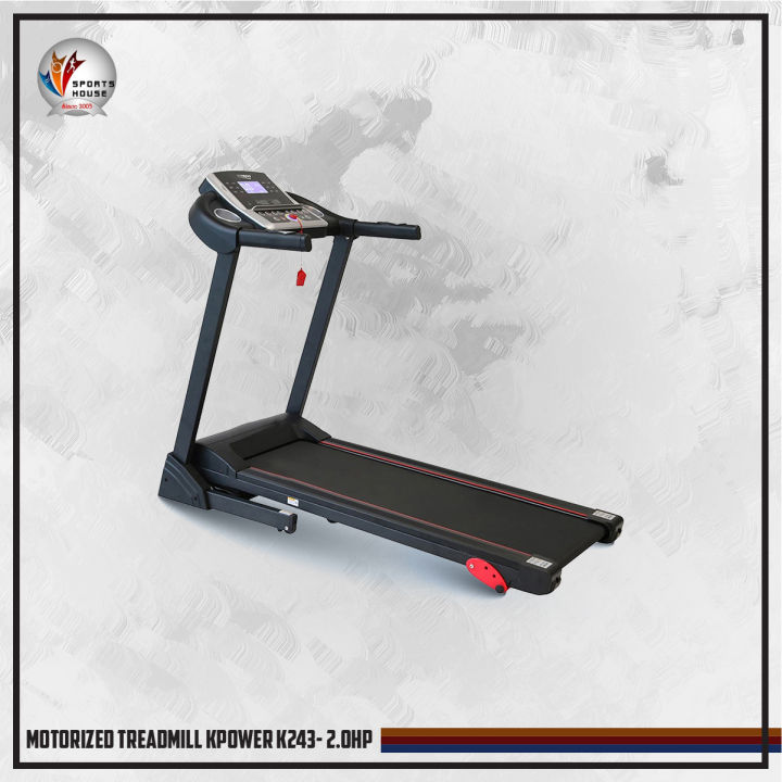 Indulge Durablity - Upscaled Quality - Motorized Treadmill Kpower K243- 2.0HP - Innovative Design - To Exprerience Greatness