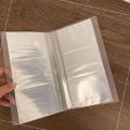 PVC Clear Jewelry Anti Oxidation Zipper Bag,Jewelry Earring Organizer Storage Book Bag,Jewelry Storage Book (84 Cells). 