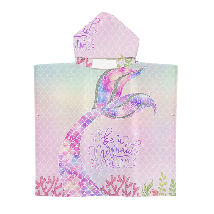Mermaid%20cape%20beach%20bathrobe%20Seaside%20change%20bathrobe%20Surf%20suit%20Printed%20hooded%20bath%20towel%20one%20piece%207%20-%20Image%206