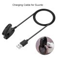 2X USB Charger Cable Charging Stand for Suunto 5 Traverse Alpha Smart Watch. 