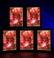 Anime Light Box | Anime inspired light frame | Anime inspired LED light frame | Anime gifts| Goku | Vegeta | Naruto| Anime| Frames| Lightbox.
