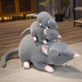 32/50/100cm Funny Simulation Mouse Plush Toy Super Soft Stuffed Animals Mice Plushies Pillow Cushion Cartoon Peluche Spoof Toys. 