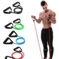 120cm Stretching Band Yoga Pull Rope Elastic Resistance Bands Practical Training Rubber Tensile Expander.