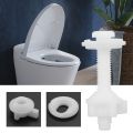 4PCS Toilet Seat Hinge Bolt Screws with Plastic Nuts and Washers.