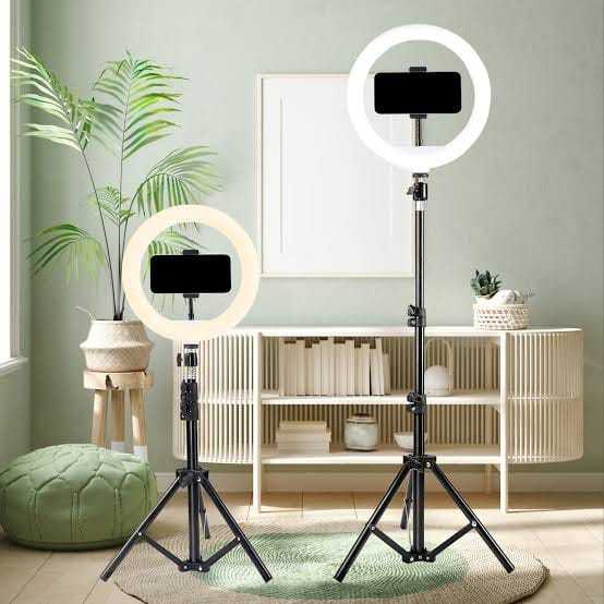 Ring%2010%20inchi%20Light%20Photo%20Studio%20Camera,%20Video%20lamp%20with%20Tripod%20for%20Smartphone%20-%20Image%203