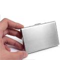 Metal Aluminum Wallet RFID Blocking Crash Proof Credit Card Holder Case Pocket. 