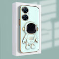 New Phone Case For Huawei Nova 11i Cover Astronaut Holder Stand Fashion Soft Silicone For Huawei Nova 11i Case.
