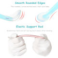 HelloKimi 3pcs Baby Feeding Spoons Silicone Spoon Set Training Tableware Kids Spoons Training Spoons Baby Feeding Soft Head Spoons Cutlery Set with Storage Box.