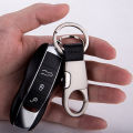 JOBON Man Waist Hanged Car Key Chain Simple Metal Key Chain Pendant. 