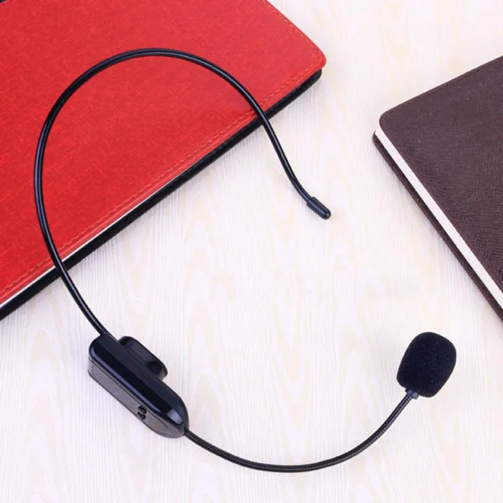 rtable%20%20FM%20%20Headset%20Microphone%20Handsfree%20Megaphone%20Mic%20for%20Teaching%20Tour%20Guide%20Sales%20Promotion%20Lectures%20Meetings%20Black%20-%20Image%205