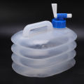 3L Collapsible Water Container Good Airtightness Non‑Toxic Bucket For Camping.