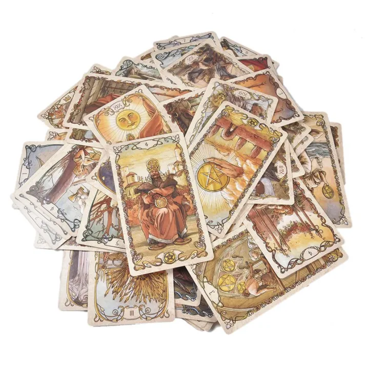 Tarot%20Mucha%20Cards%20Tarot%20Deck%20Card%20Game%20Toy%20Tarot%20Divination%20Card%20Game%20Board%20Guidance%20Divination%20for%20beginners%20-%20Image%202
