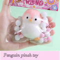 Cartoon Penguin Squeeze Toy Mushy TPR Pinching Toy Fuzzy Cute Penguin Handmade NEW Fidget Toy Relief Stress Relax Pinch Toys. 