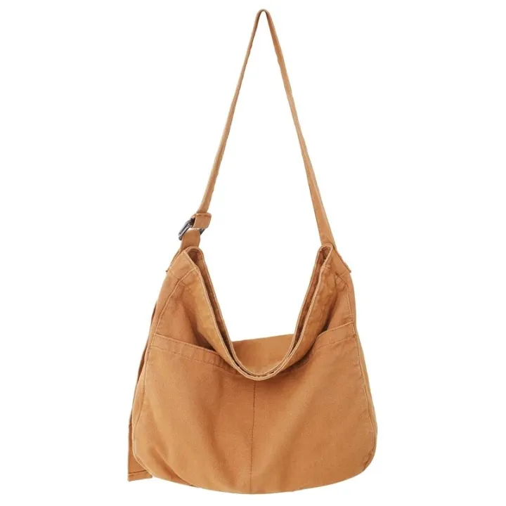 Women%20Casual%20Canvas%20School%20Crossbody%20Bags%20For%20Student%20Female%20Solid%20Color%20Large%20Capacity%20Tote%20Bag%20Trendy%20Cool%20Men%20Shoulder%20Bag%20-%20Image%207