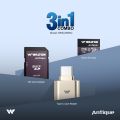 Walton Special Combo 3in1 256GB Micro SD Card + Type-C Card Reader + SD Card Adapter. 