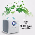 Q2 HD Mini Movie Projector Portable Home Theater Projector Movie Projector For Indoor Outdoor Travelling Use.