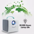 Q2 HD Mini Movie Projector Portable Home Theater Projector Movie Projector For Indoor Outdoor Travelling Use. 