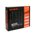 Tenda AC7 Dual Band Wireless AC1200 Router Wifi Range with 5*6dBi High Gain Antennas Wider Coverage Wi-Fi Extender.