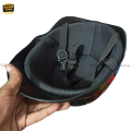 DFL / STM / SMS Cap Style New Version Bike Helmet Black colour 1 pcs Vespa or Scooty Helmet for man & Women. 